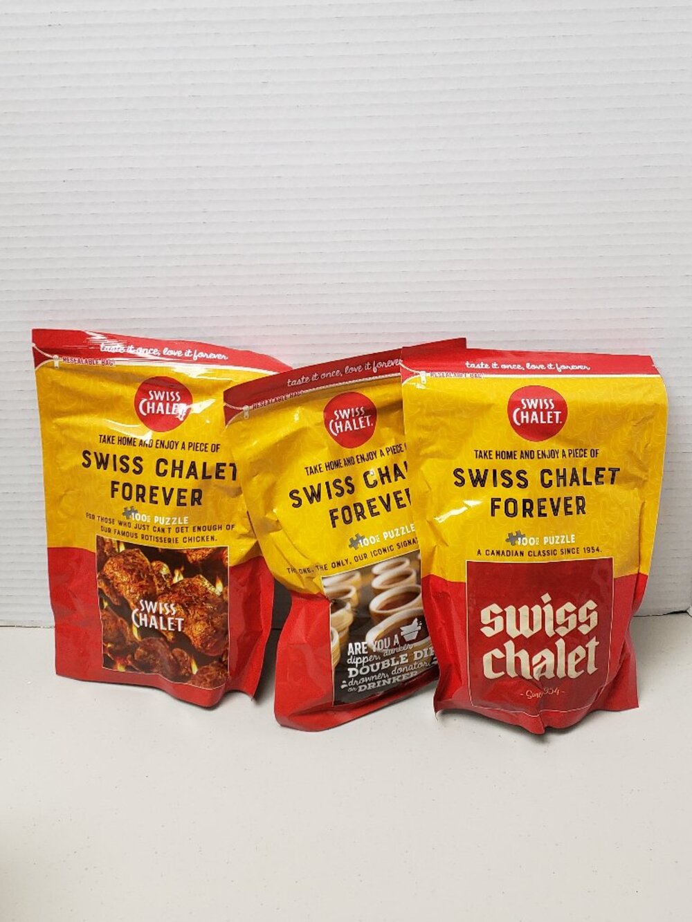 Swiss Chalet Puzzles Complete Set of 3